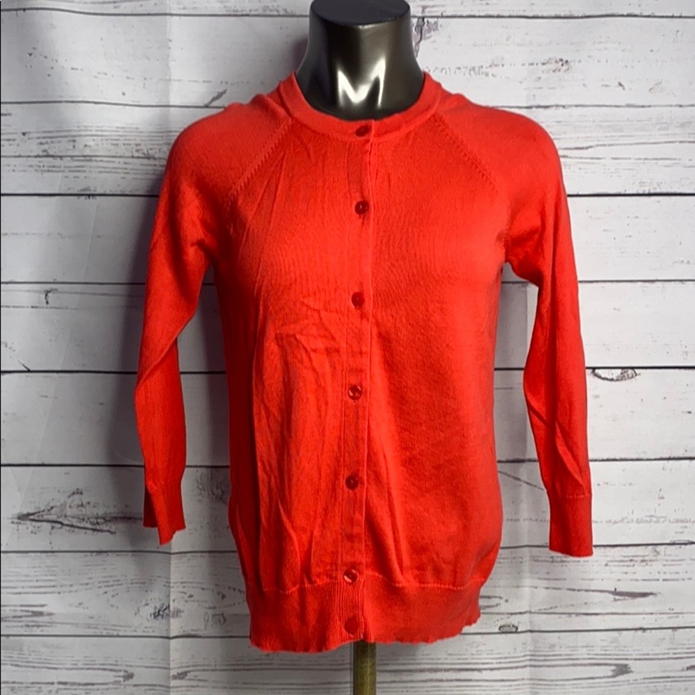 Red Pendleton Sweater - image 1